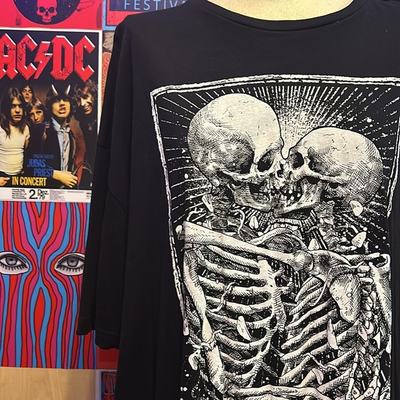 Mortus Viventi Tarot LOVERS TEE 3x - Picture 6 of 11